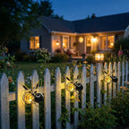 Hanging Bee Solar Light Decor for Outside
